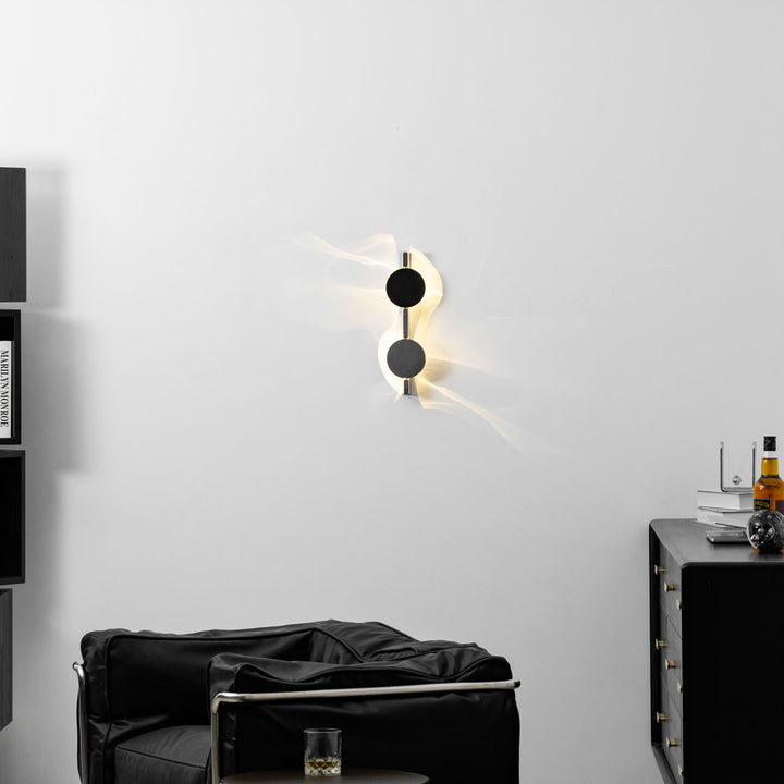 Creatieve licht- en schaduwwandlamp