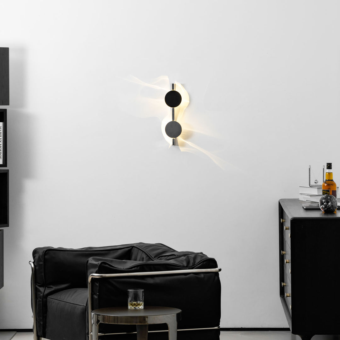 Creatieve licht- en schaduwwandlamp