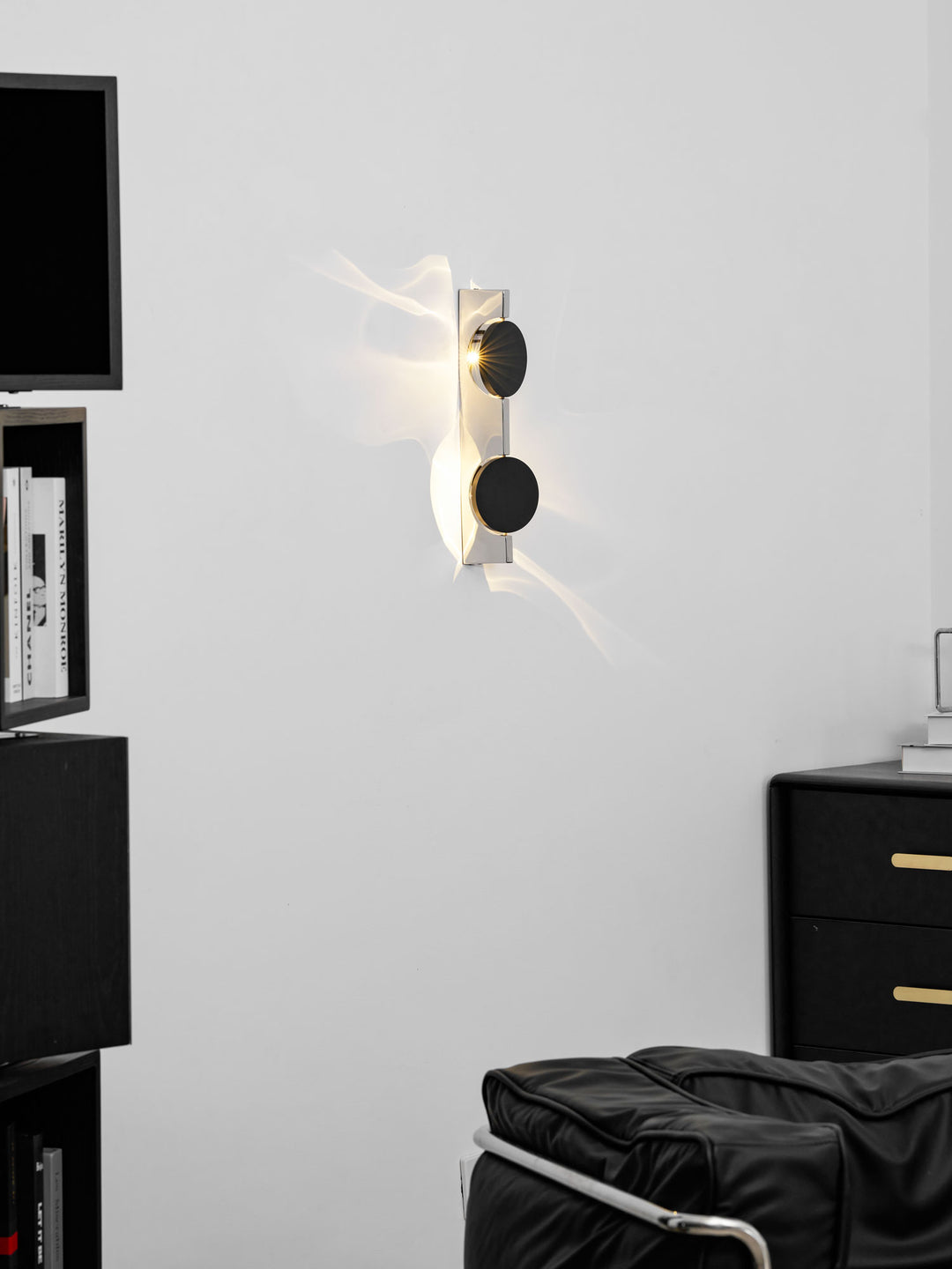 Creatieve licht- en schaduwwandlamp