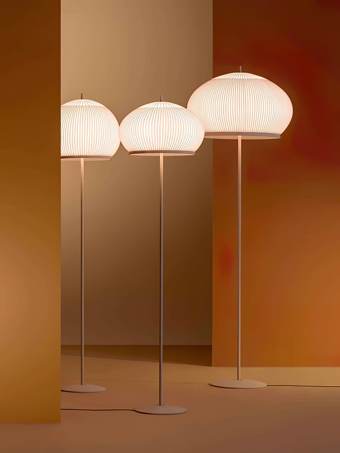 Lantern Knit Floor Lamp