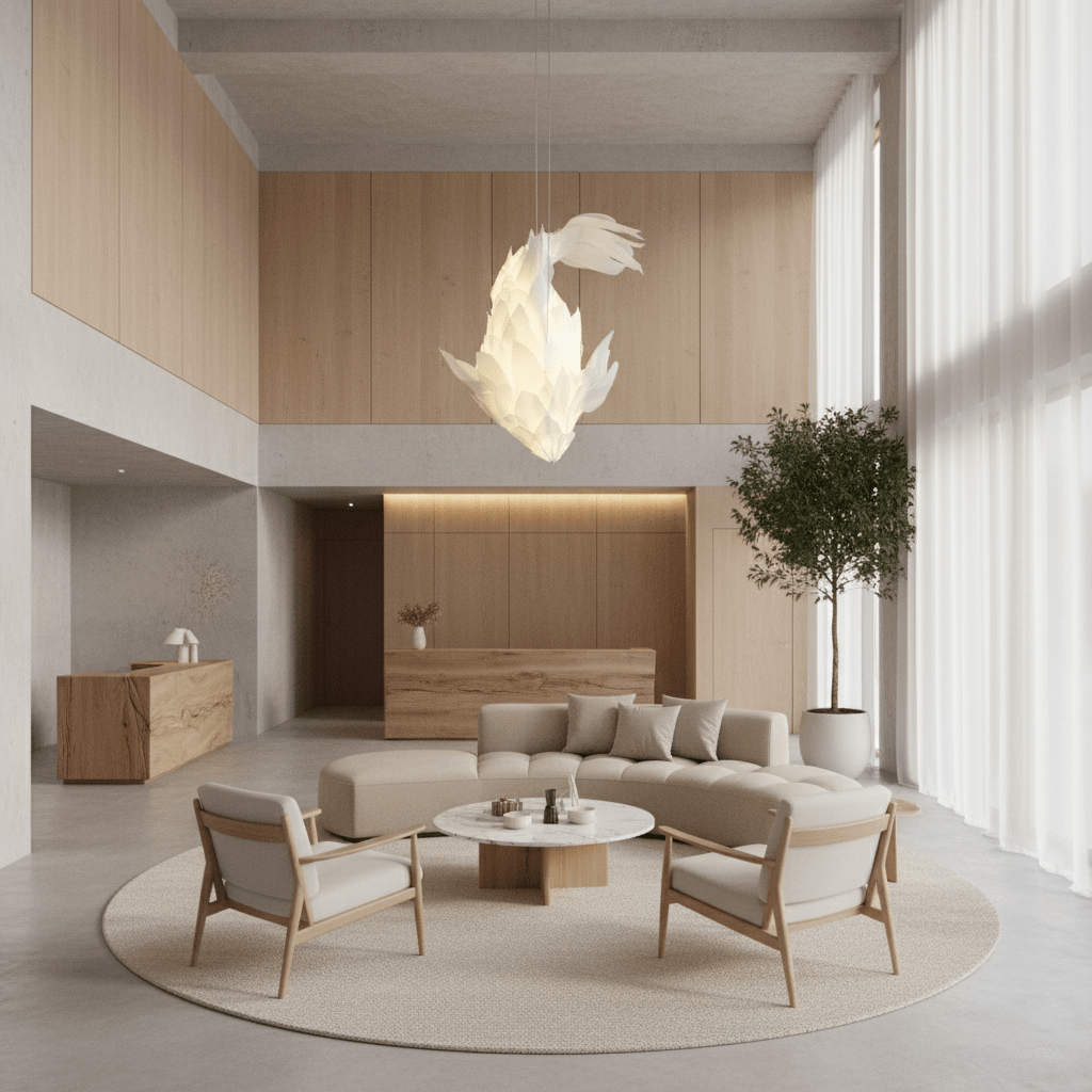 Koi Fish Inspired Chandelier - Vakkerlight