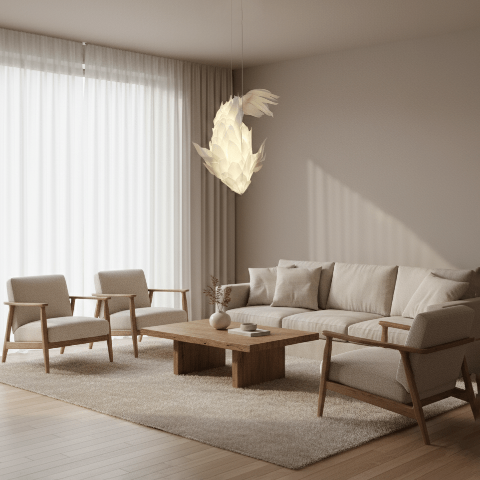 Koi Fish Inspired Chandelier - Vakkerlight