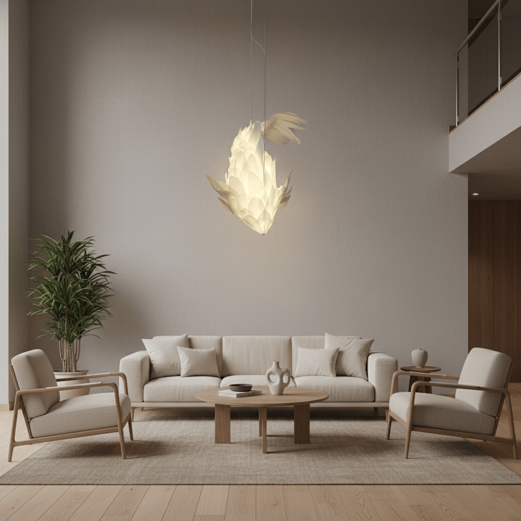 Koi Fish Inspired Chandelier - Vakkerlight