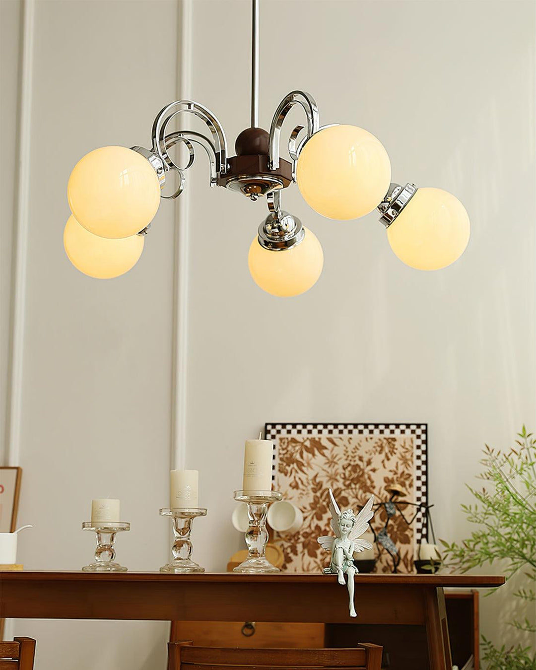 Kotter Cream Chandelier - Vakkerlight