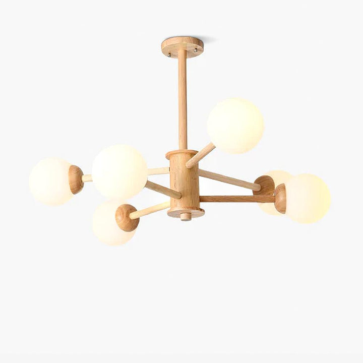 Kozan Wooden Chandelier - Vakkerlight