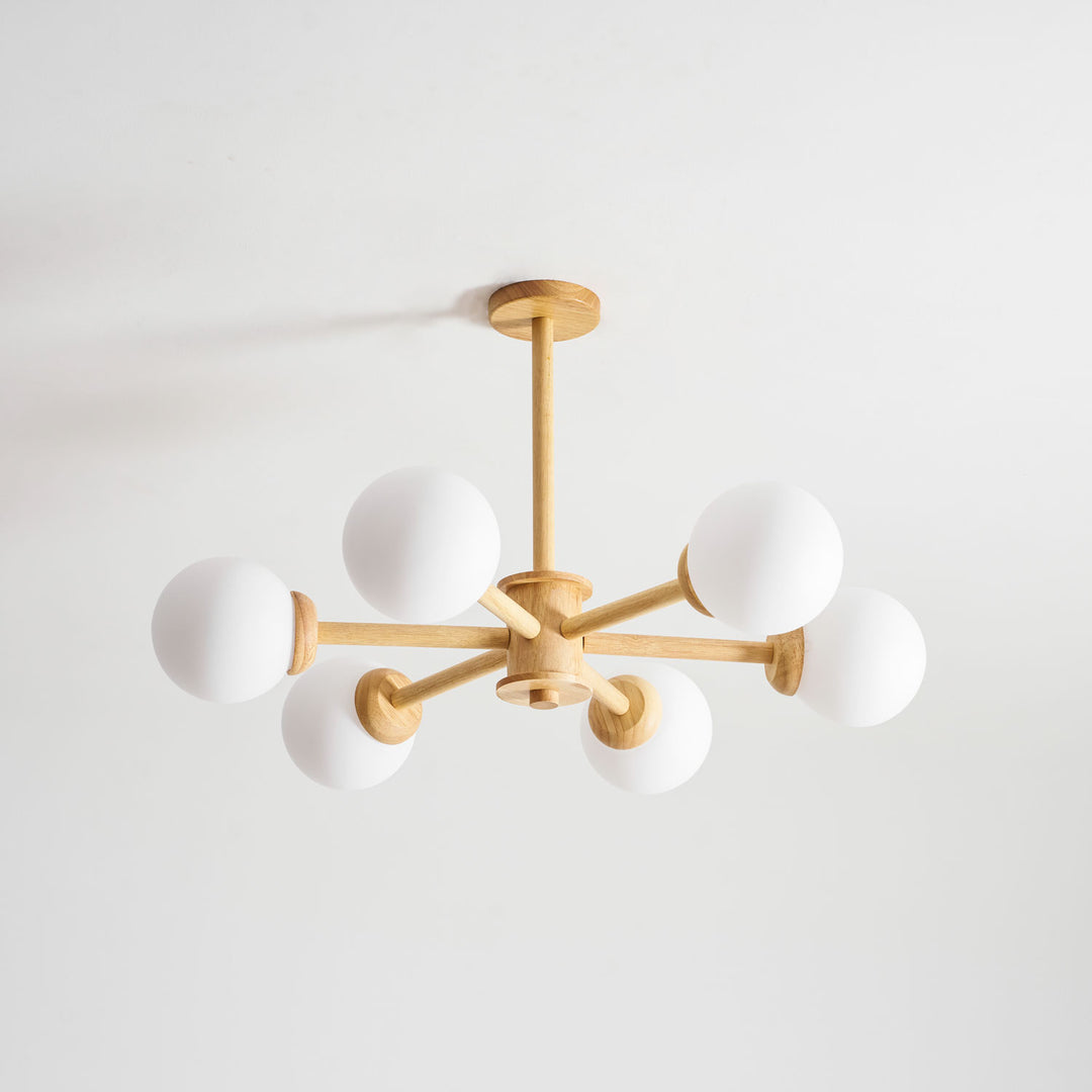 كوزان الثريا الخشبية