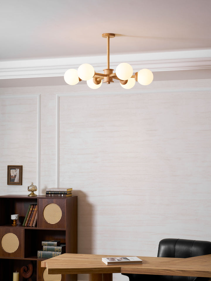 كوزان الثريا الخشبية