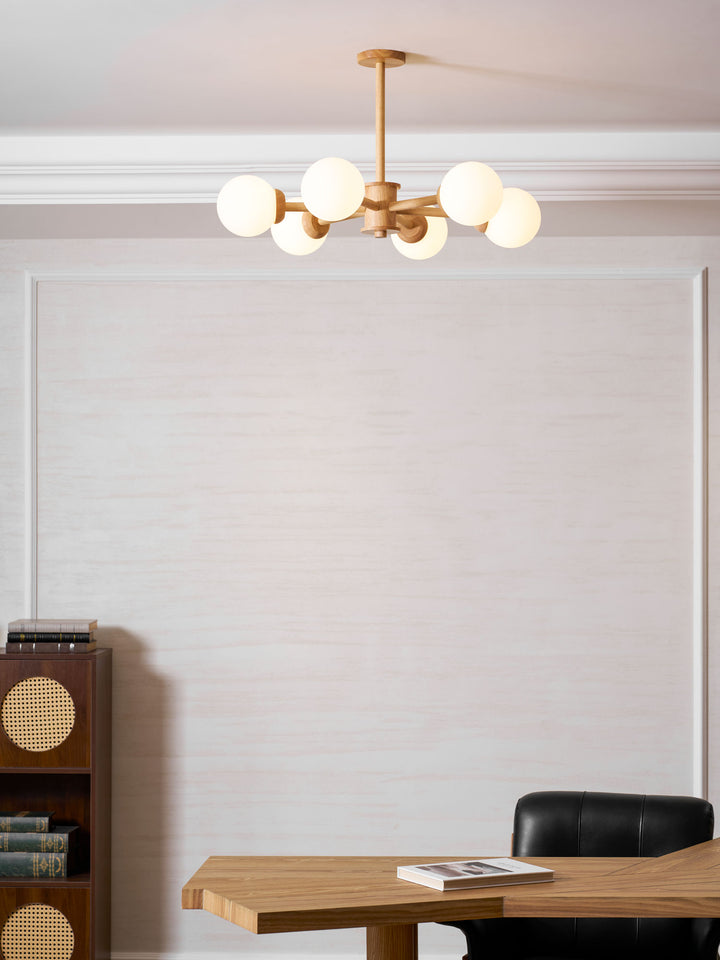 كوزان الثريا الخشبية