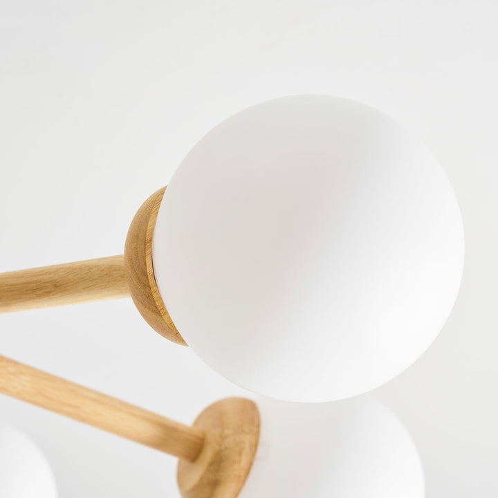 كوزان الثريا الخشبية