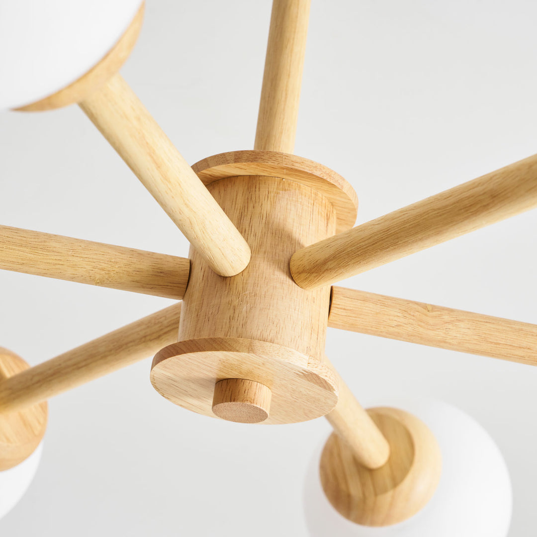 كوزان الثريا الخشبية