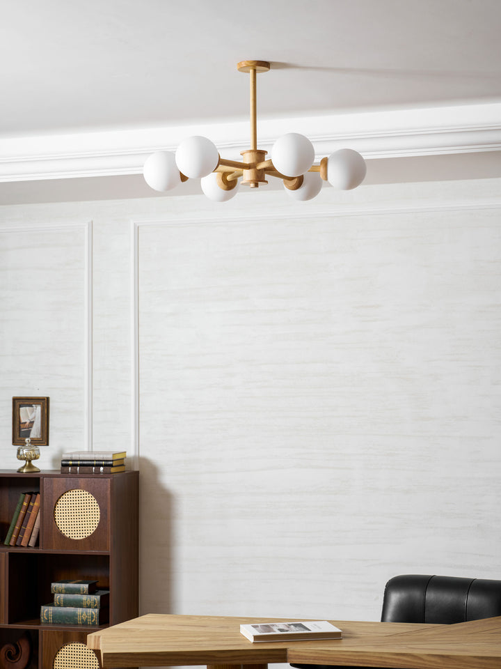 كوزان الثريا الخشبية