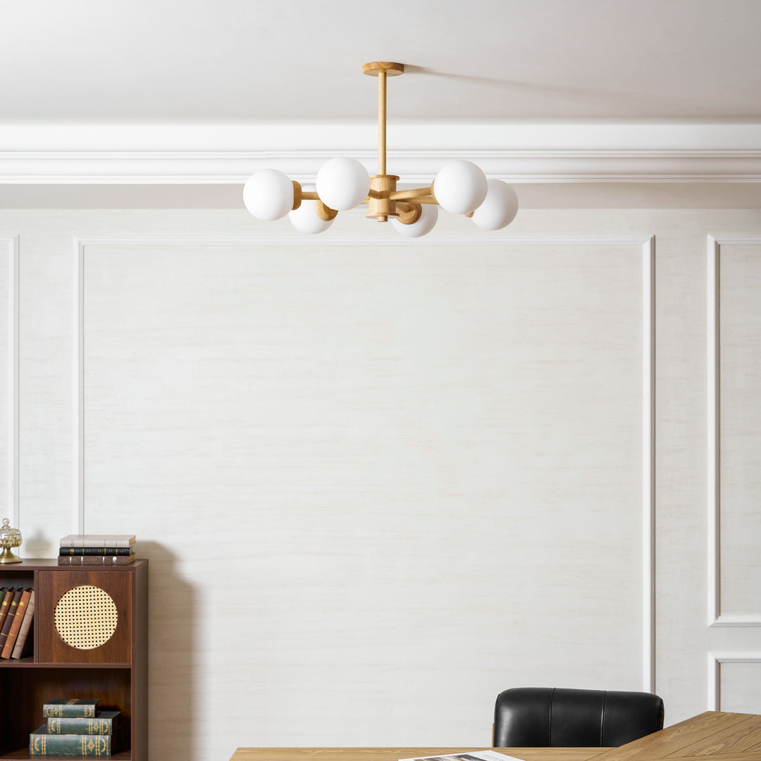 كوزان الثريا الخشبية