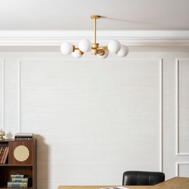 كوزان الثريا الخشبية