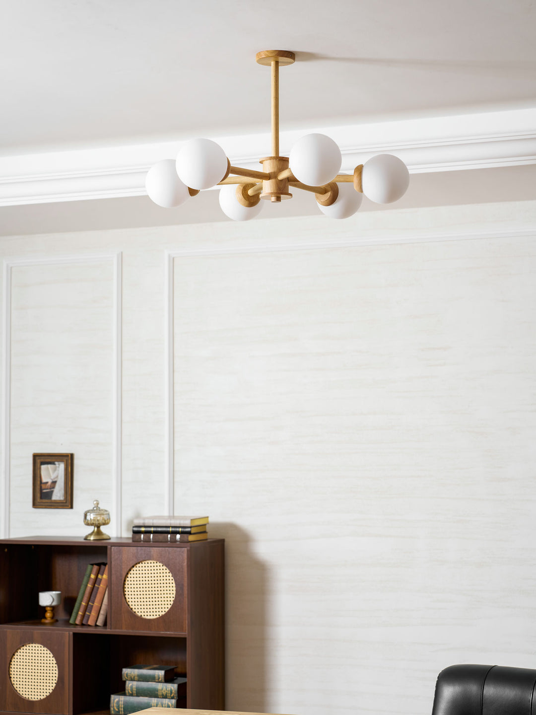 كوزان الثريا الخشبية