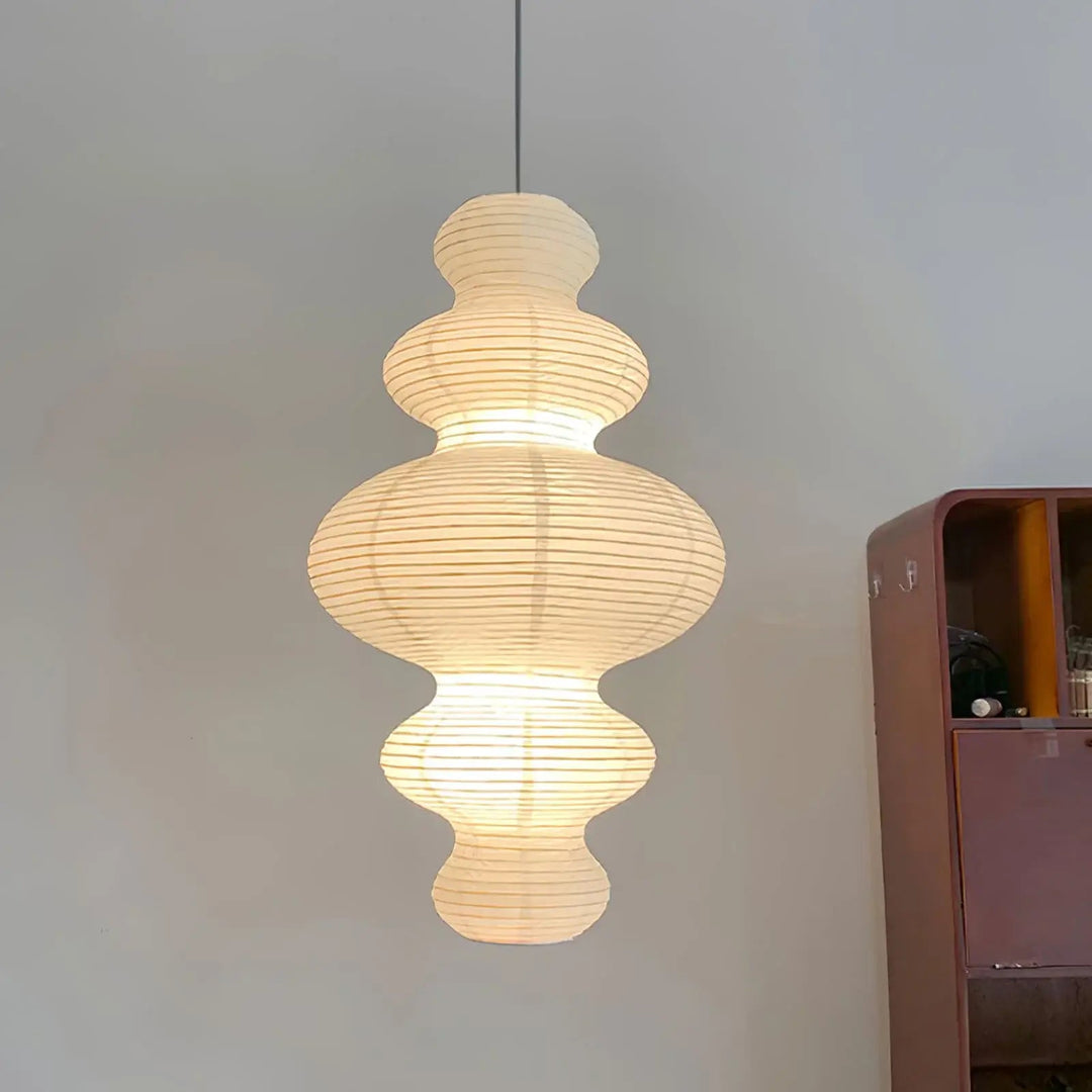 Kozo Paper Metal Pendant Lamp – detail 13