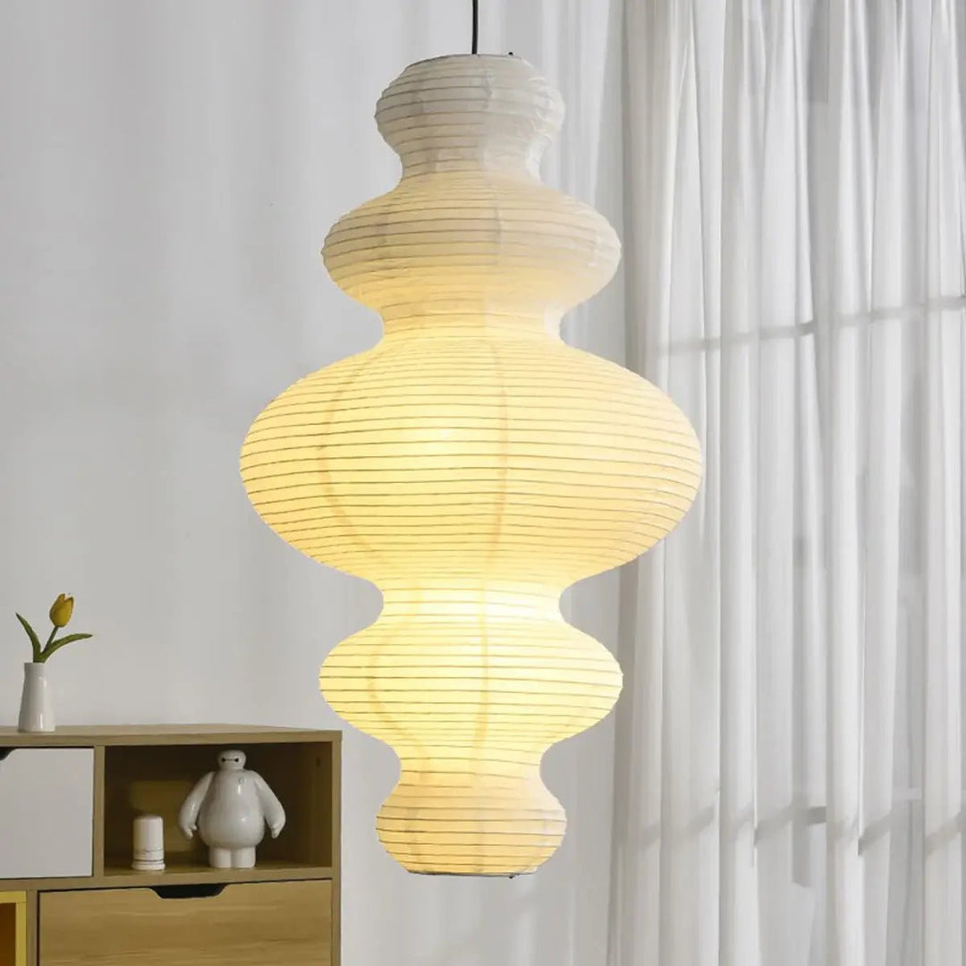 Kozo Paper Metal Pendant Lamp – detail 20