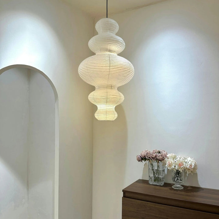 Kozo Paper Metal Pendant Lamp – detail 24