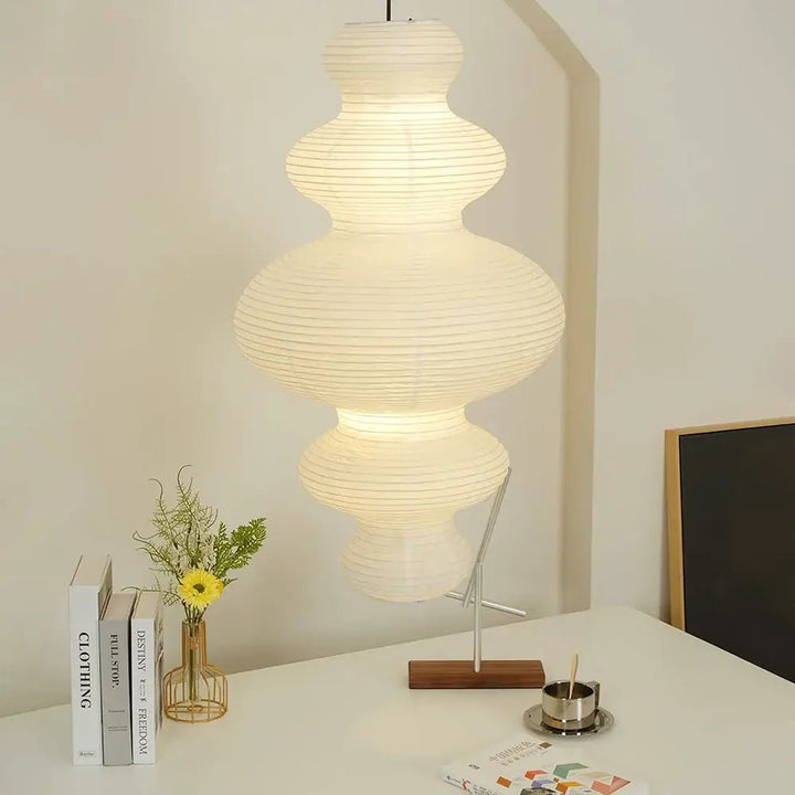 Kozo Paper Metal Pendant Lamp – detail 25