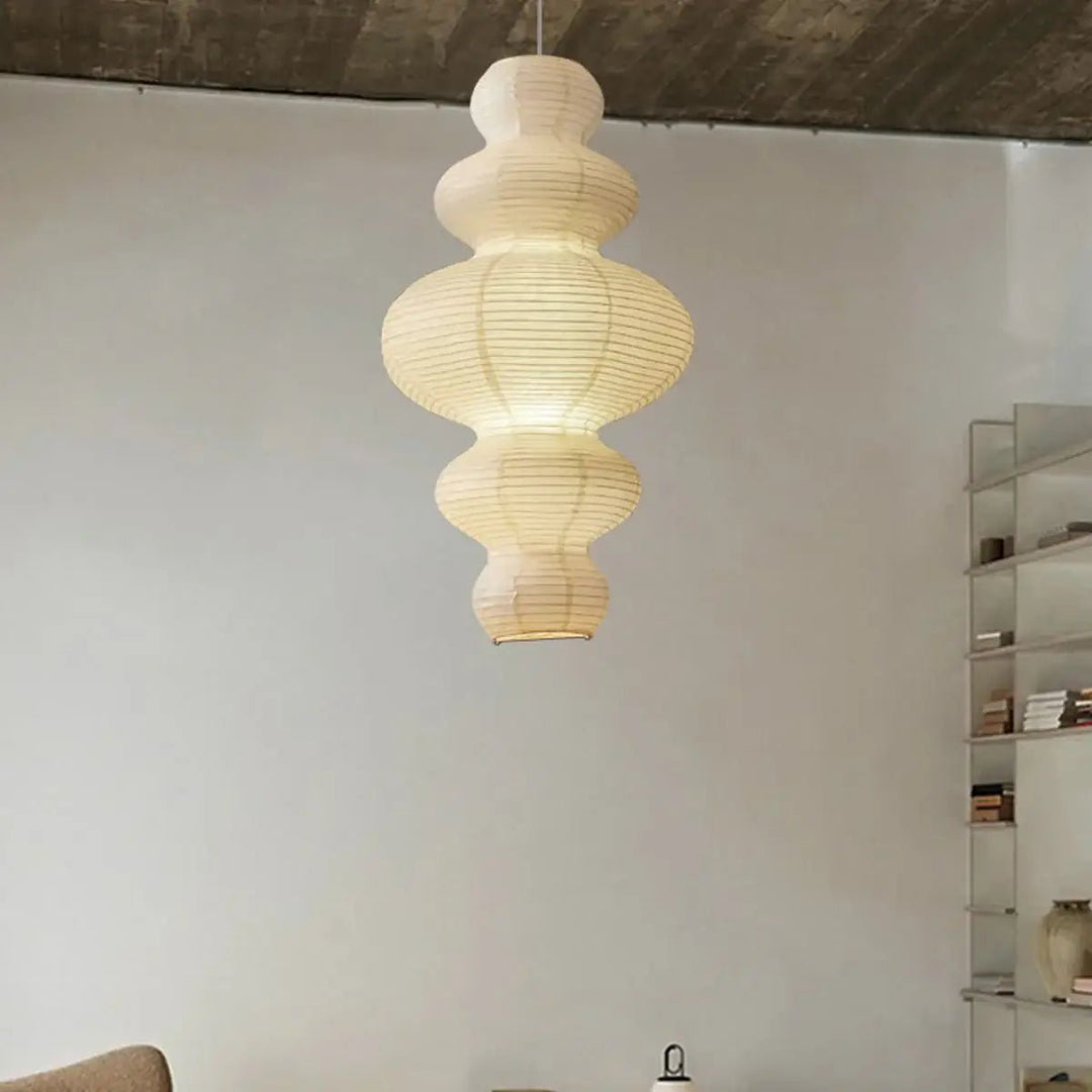 Kozo Paper Metal Pendant Lamp – detail 26