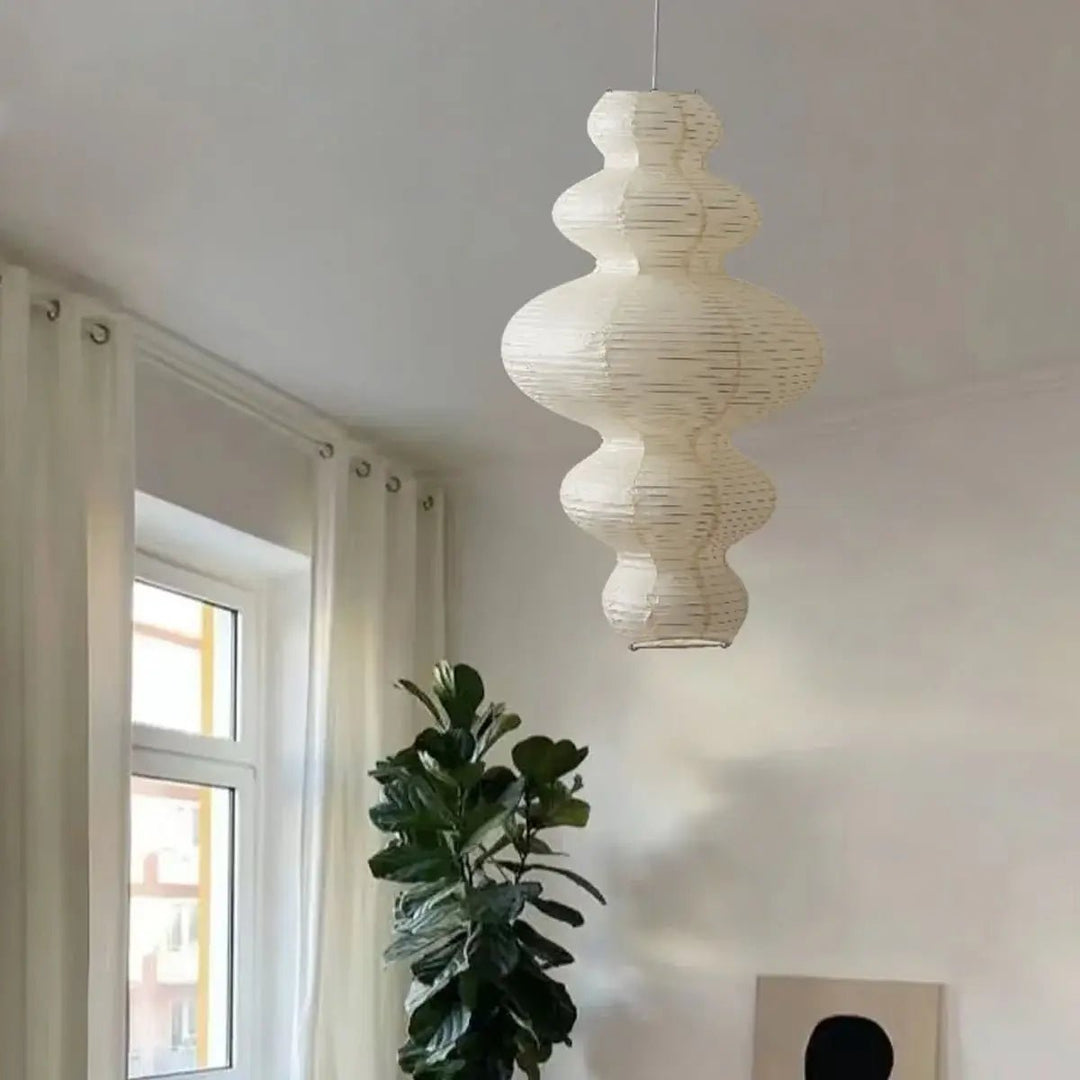 Kozo Paper Metal Pendant Lamp – detail 27