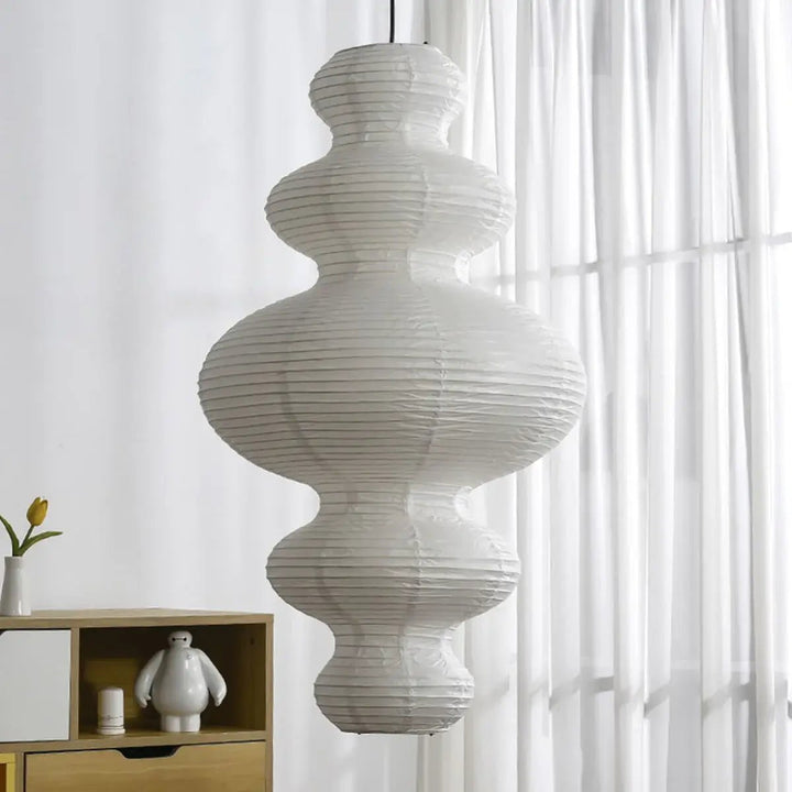 Kozo Paper Metal Pendant Lamp – detail 28