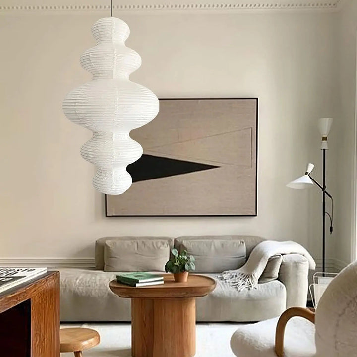 Kozo Paper Metal Pendant Lamp – detail 35