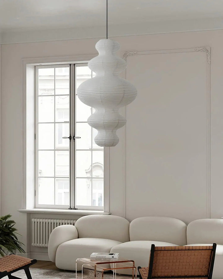 Kozo Paper Metal Pendant Lamp – detail 37