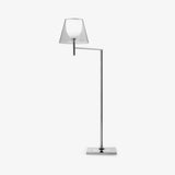 Chrome Prism Bending Floor Light