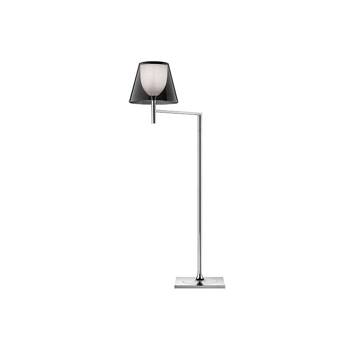 Chrome Prism Bending Floor Light - Vakkerlight