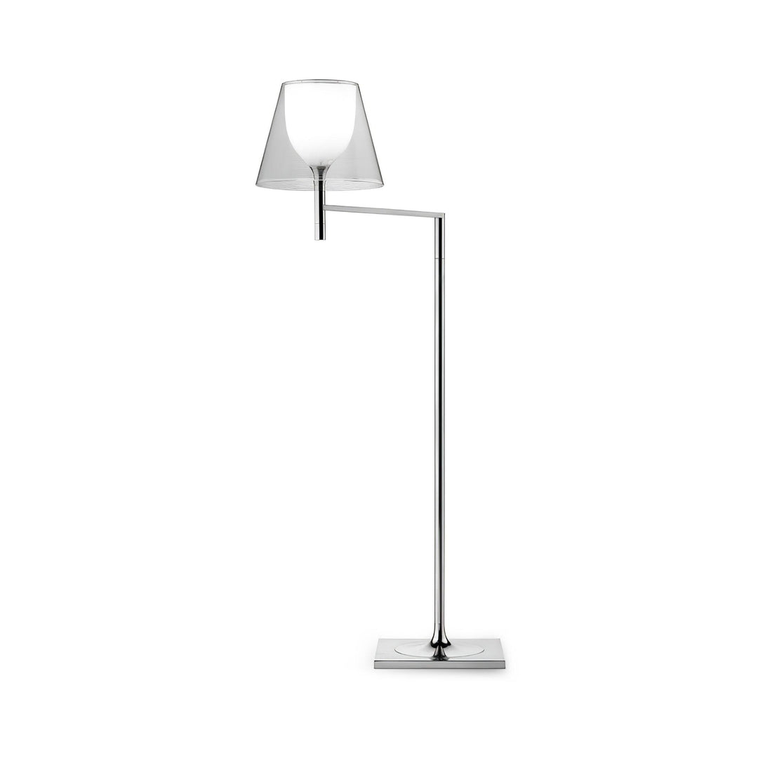 Chrome Prism Bending Floor Light - Vakkerlight