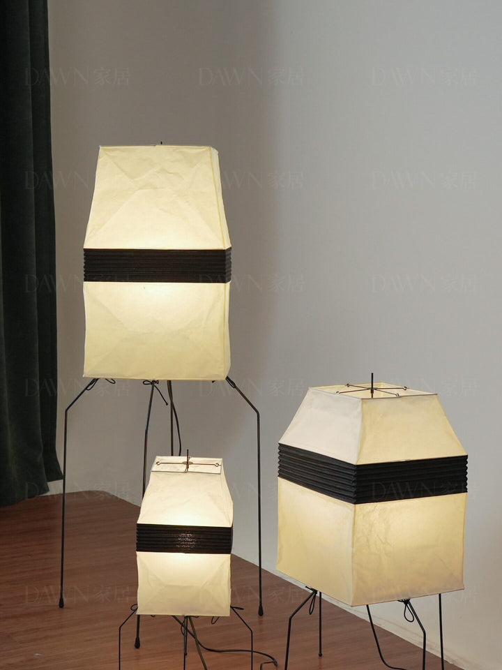 Kumo Paper Shade Table &amp; Floor Lamp - Vakkerlight