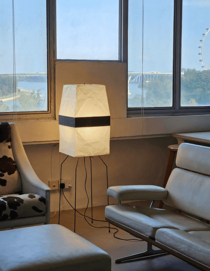 Kumo Paper Shade Table &amp; Floor Lamp - Vakkerlight