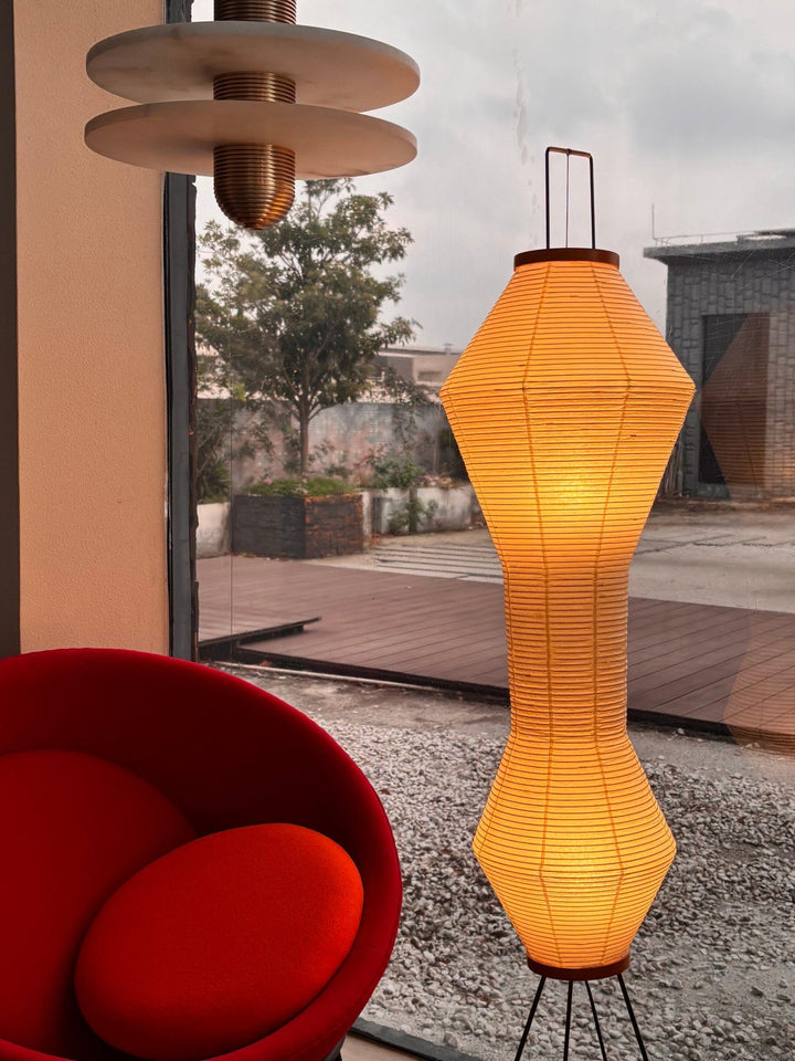 Kumo 12A Paper Floor Lamp - Vakkerlight