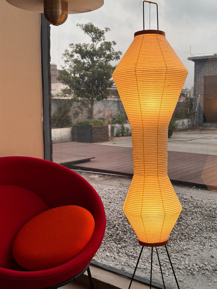 Kumo 12A Paper Floor Lamp - Vakkerlight