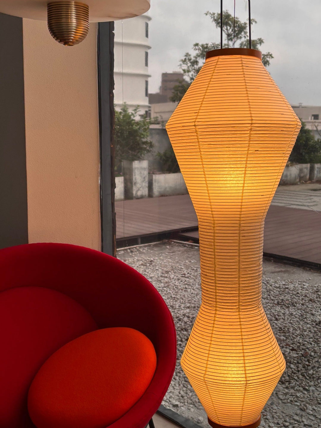 Kumo 12A Paper Floor Lamp - Vakkerlight
