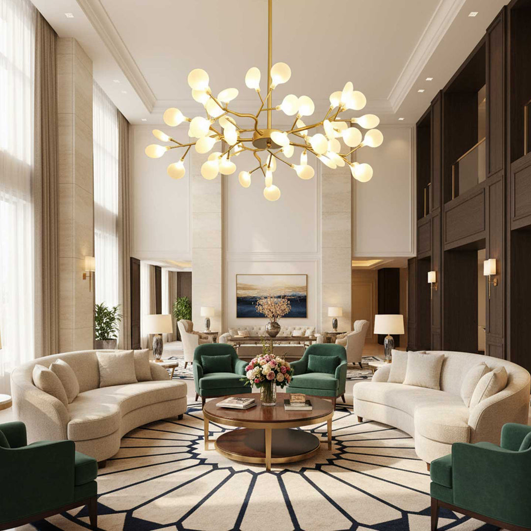 LED Firefly Sputnik Chandelier - Vakkerlight