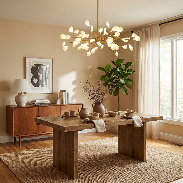 LED Firefly Sputnik Chandelier