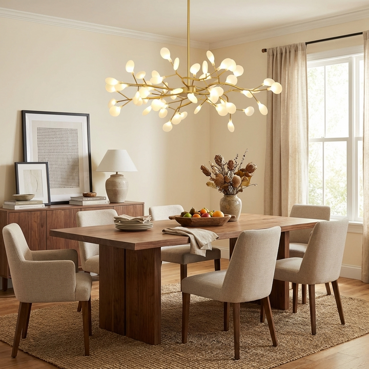 LED Firefly Sputnik Chandelier