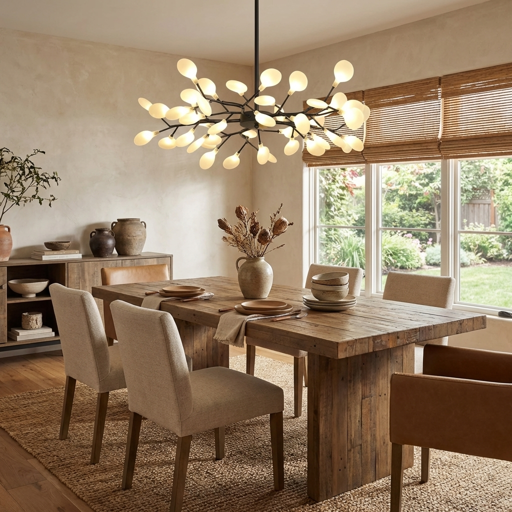 LED Firefly Sputnik Chandelier