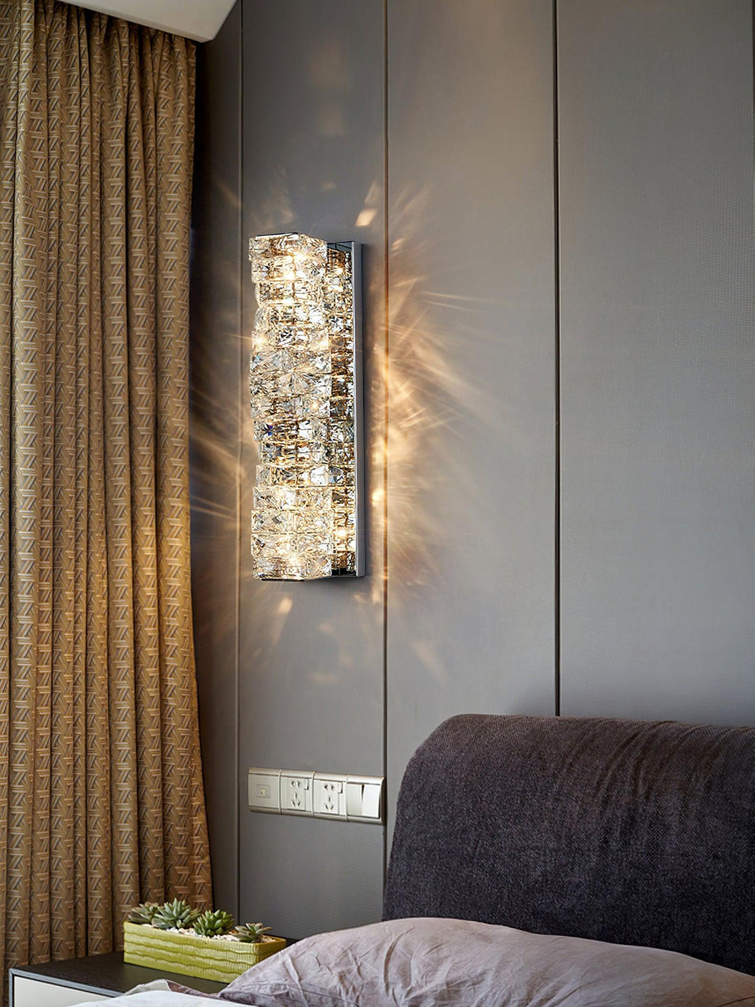 Laminated Crystal Wall Light - Vakkerlight