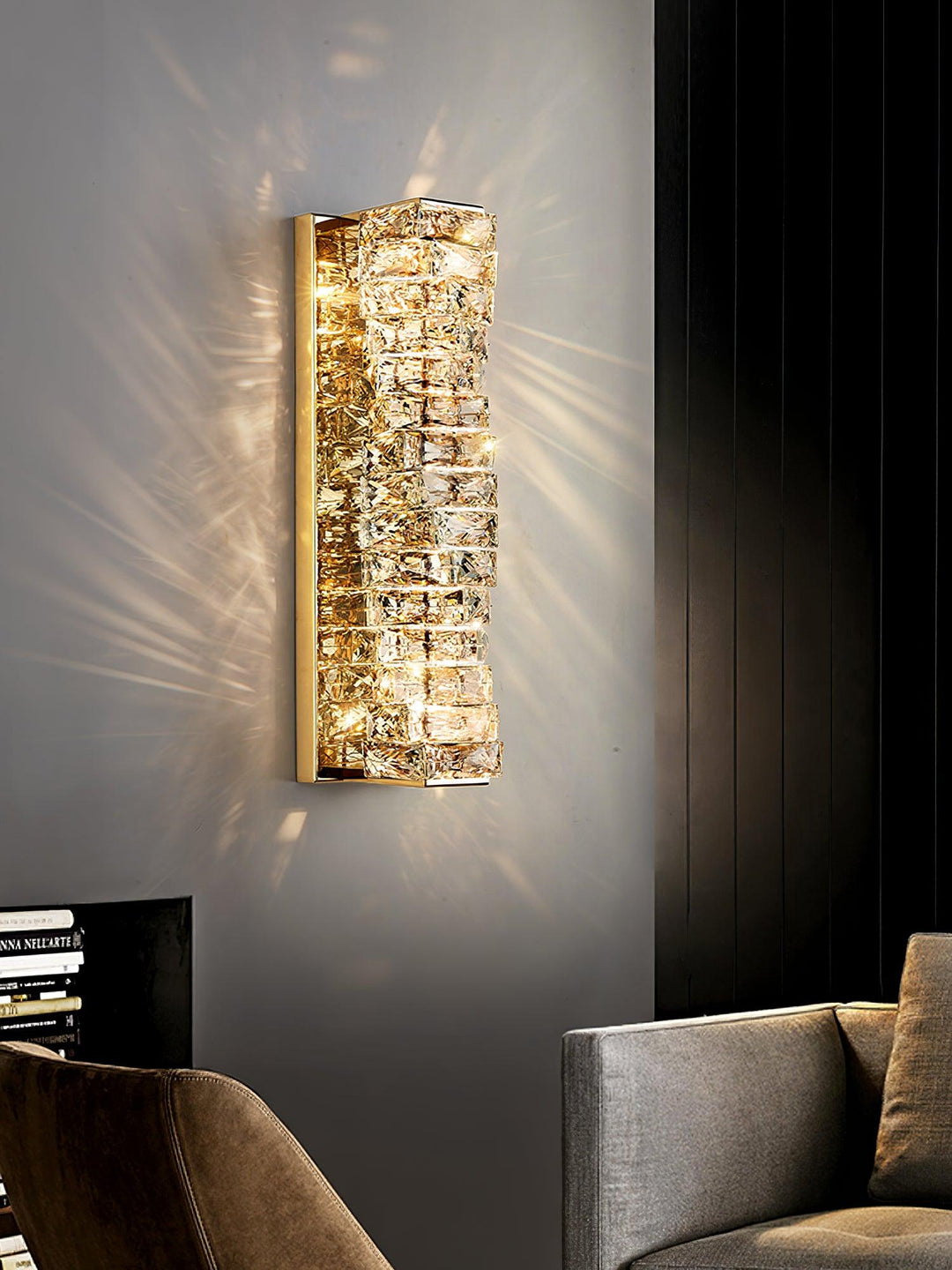 Laminated Crystal Wall Light - Vakkerlight