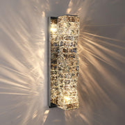 Laminated Crystal Wall Light