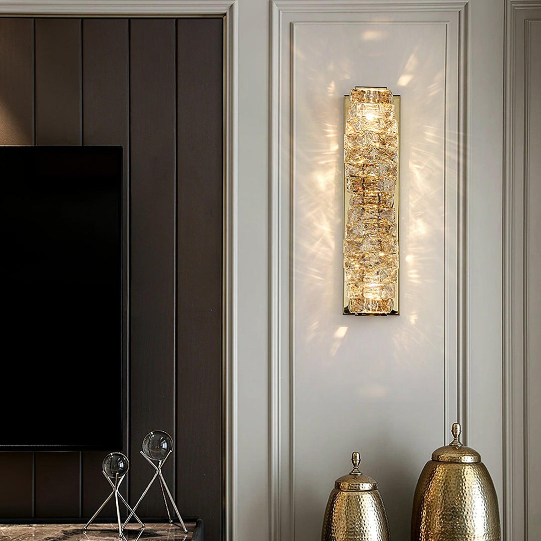 Laminated Crystal Wall Light - Vakkerlight