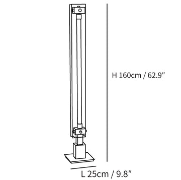 Lampadaire — Dimension drawings 1