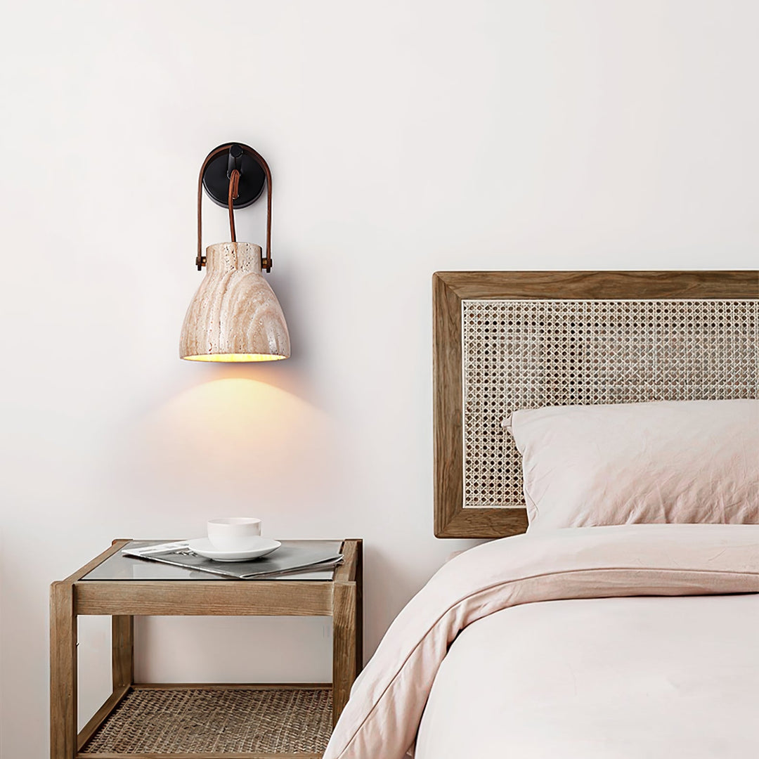 Lanta Arc Stone Sconce - Vakkerlight