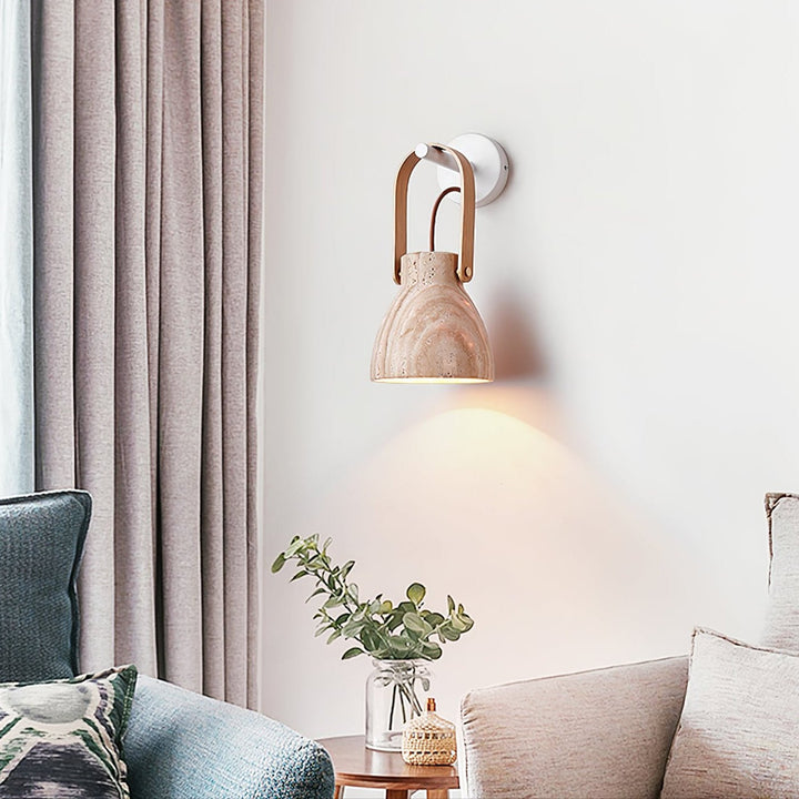 Lanta Arc Stone Sconce - Vakkerlight