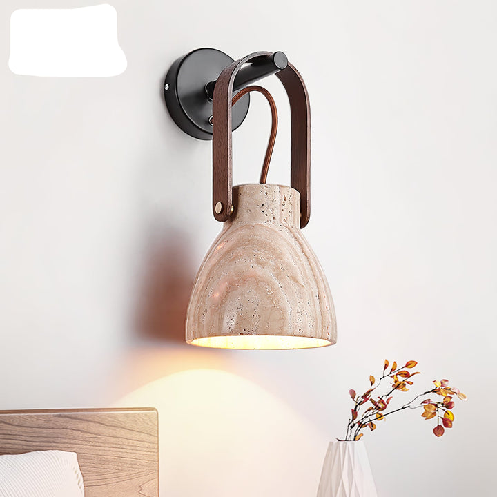 Lanta Arc Stone Sconce - Vakkerlight