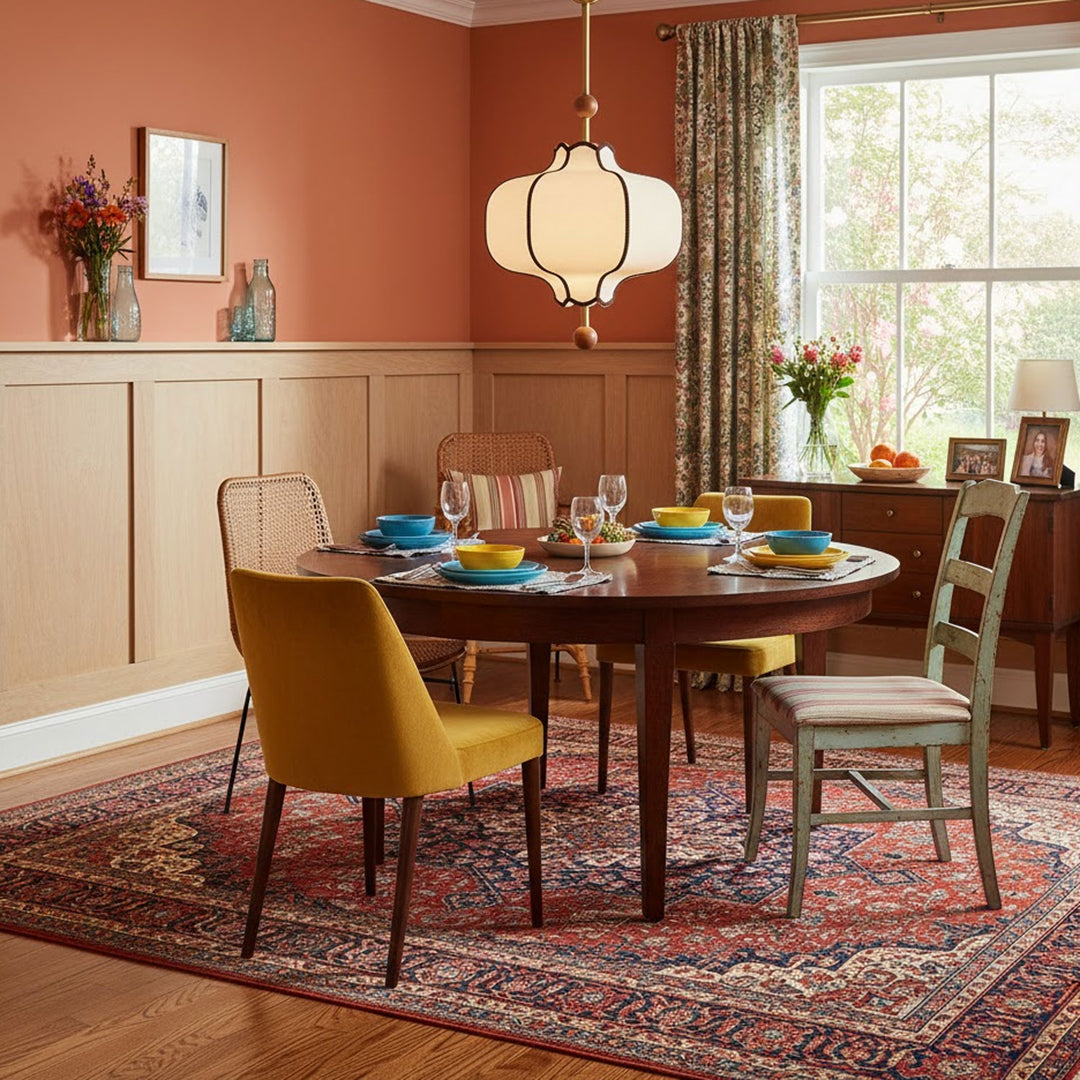 Lantern Fabric Pendant Light - Vakkerlight