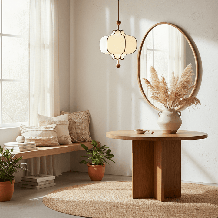 Lantern Fabric Pendant Light - Vakkerlight