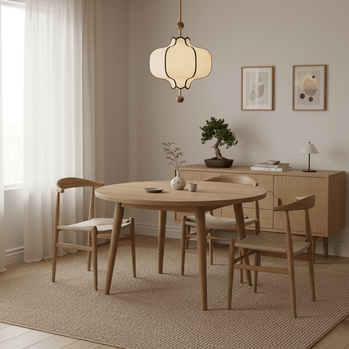 Lantern Fabric Pendant Light - Vakkerlight